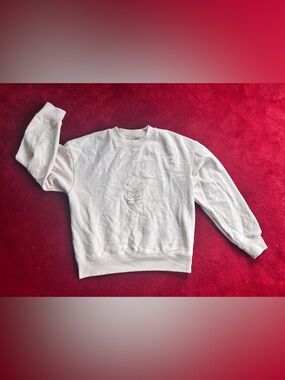 Uniqlo Mitty in Bloom Kids Light Pink Bunny Sweatshirt